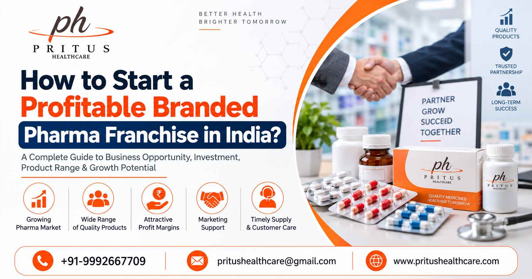 How to Start a Profitable Branded Pharma Franchise in India?