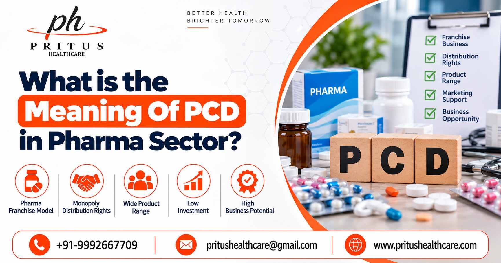 What is the Meaning of PCD in Pharma Sector?