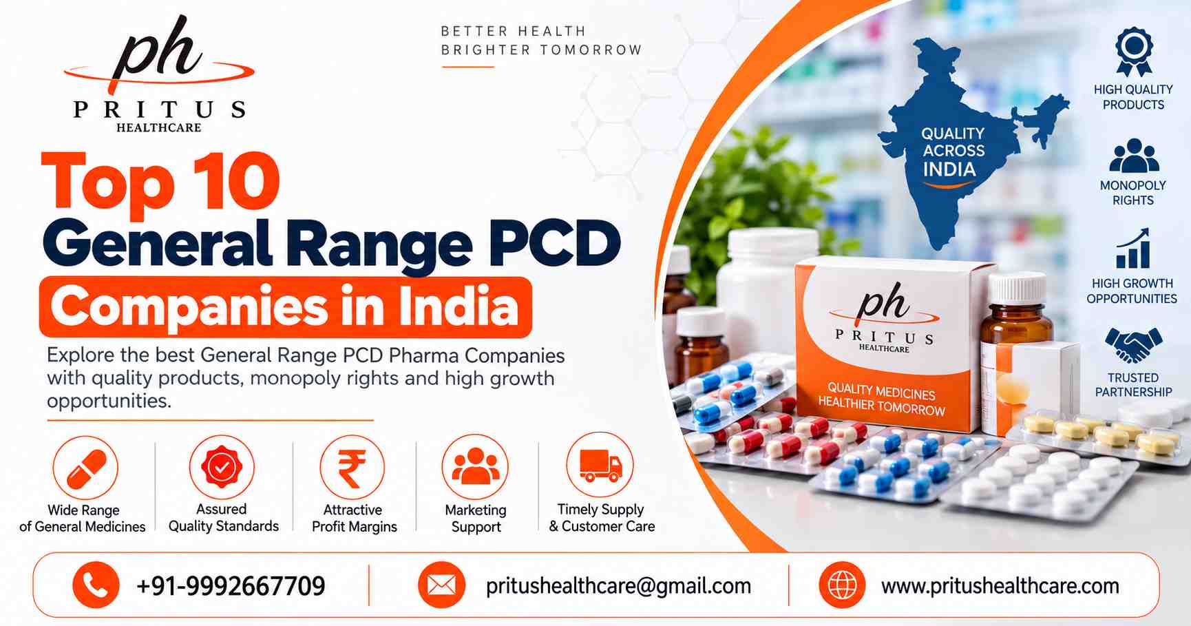 Top 10 General Range PCD Companies in India